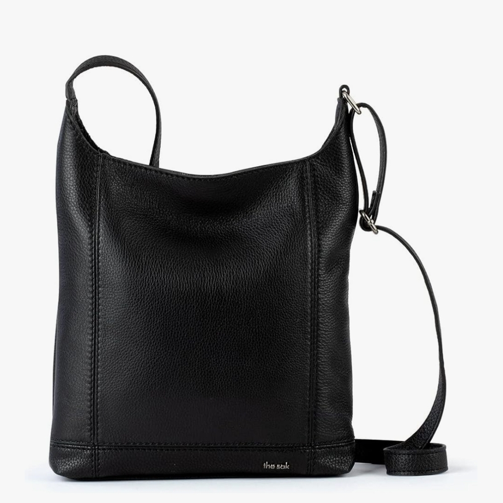 The Sak Classic Black Shoulder Bag
